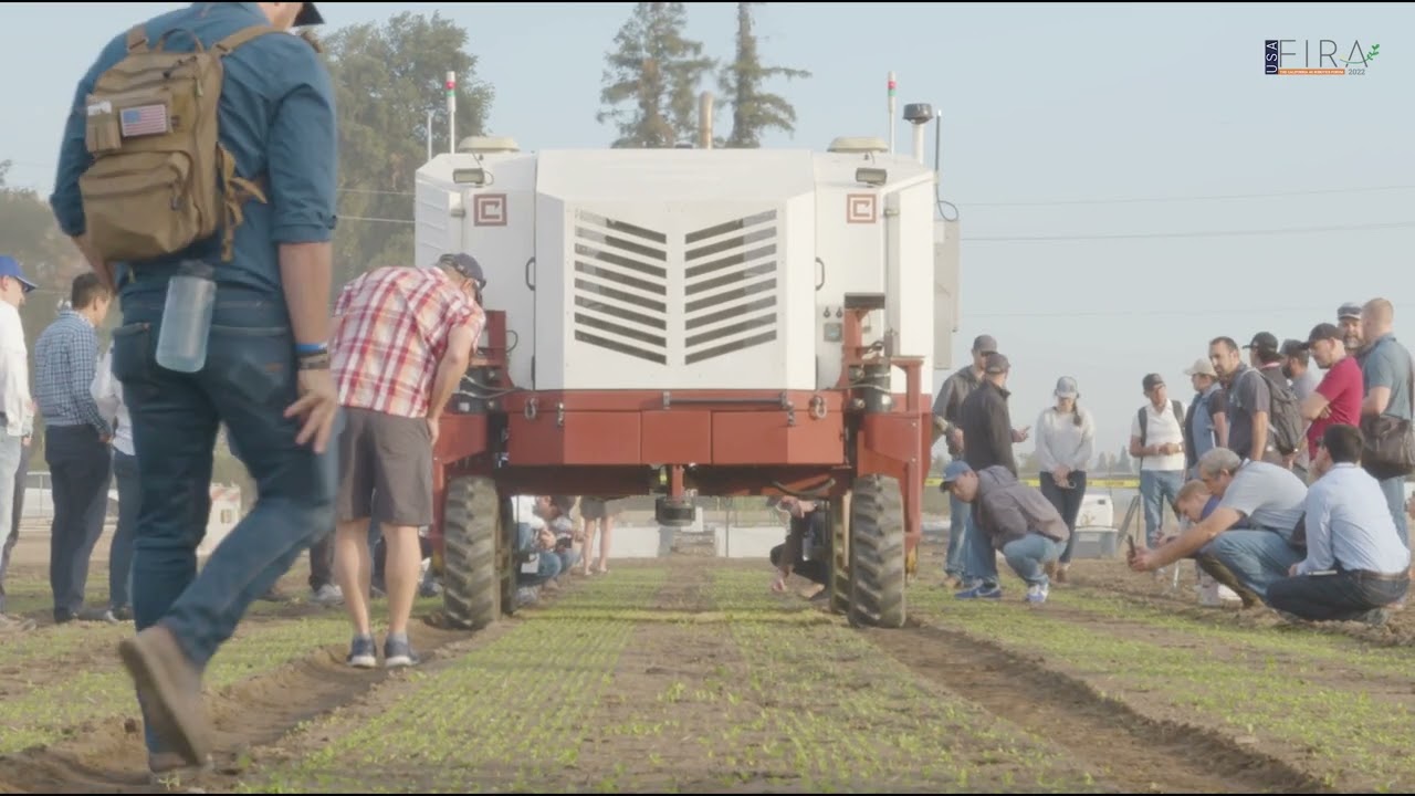 FIRA USA 2022 - LaserWeeder: weeding Robot by Carbon Robotics