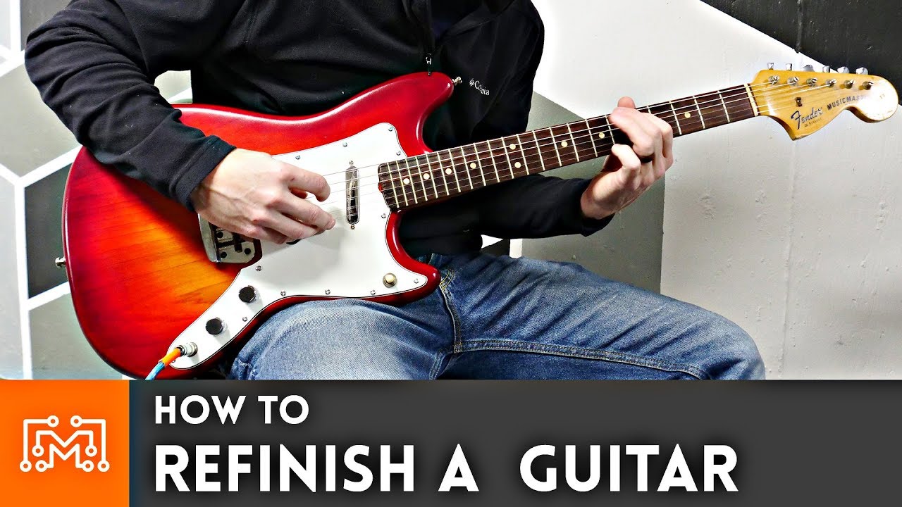 How to Refinish A Guitar | I Like To Make Stuff