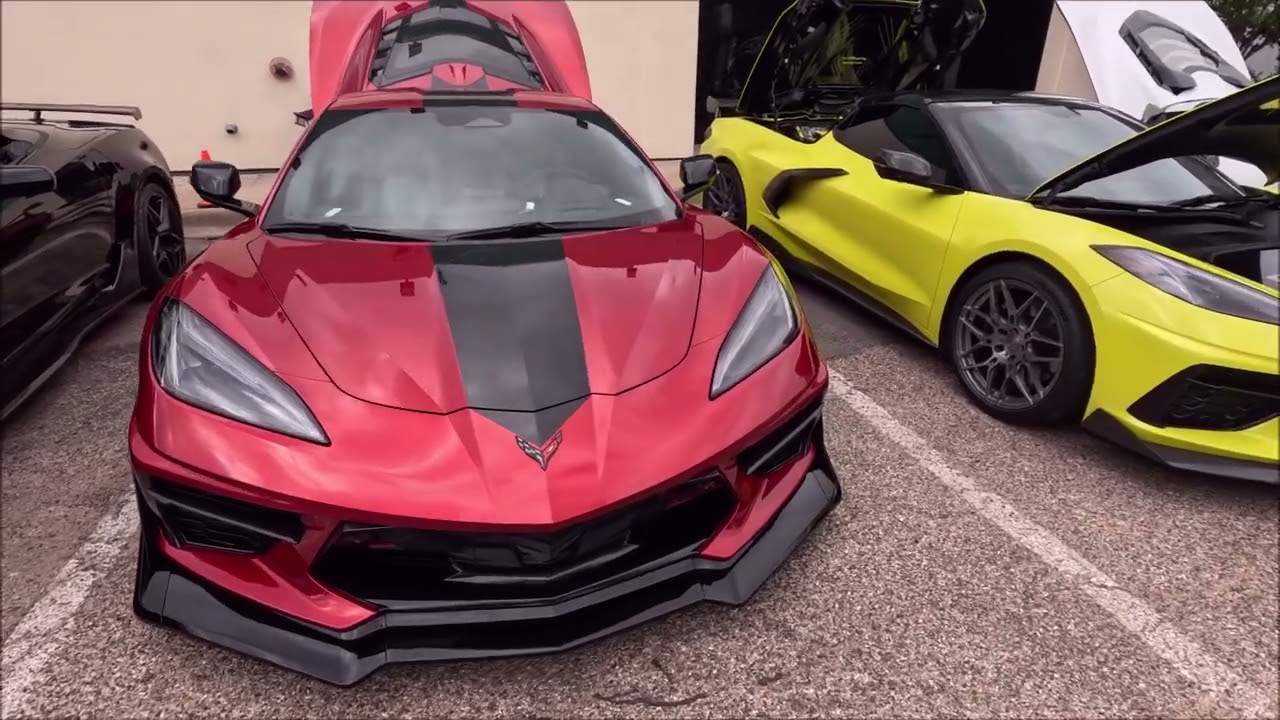Corvette Warehouse Cowtown Warriors Car Show
