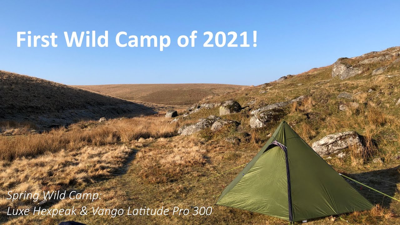 FIRST WILD CAMP OF 2021!!! - Trying my new Luxe Hexpeak Ultralight Tent