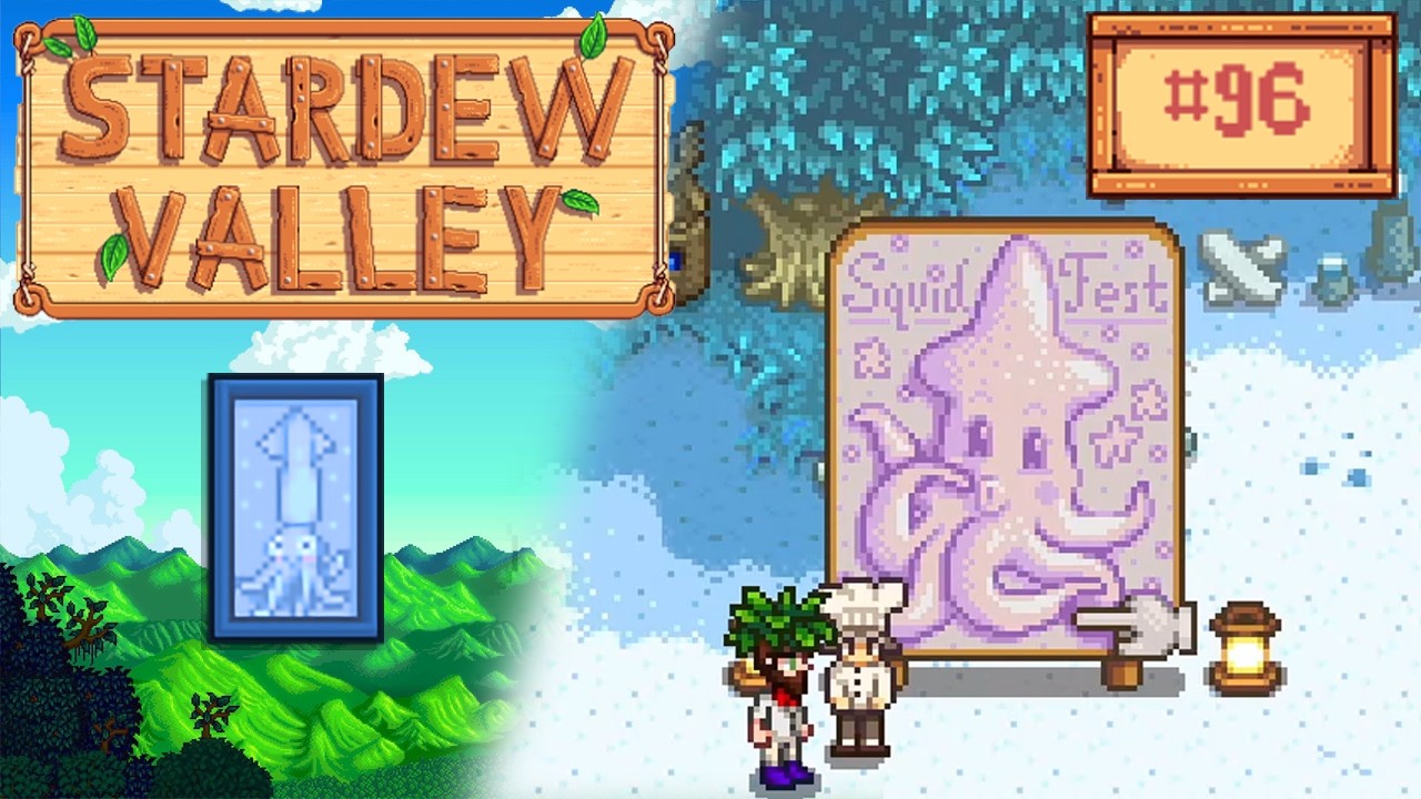 Squidfest, Day 1 | Stardew Valley - Day-By-Day, Pt. 96