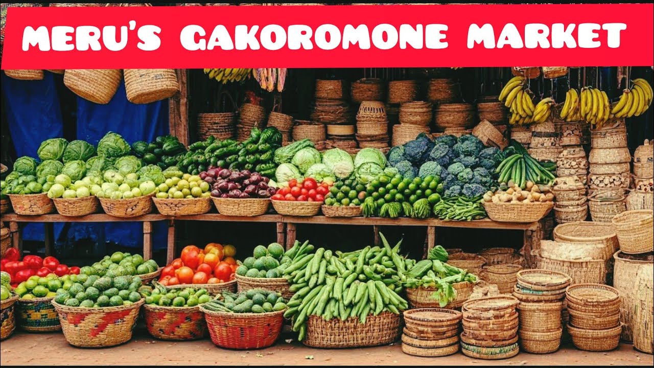 Meru's Gakoromone Market: Where Freshness Meets Affordability