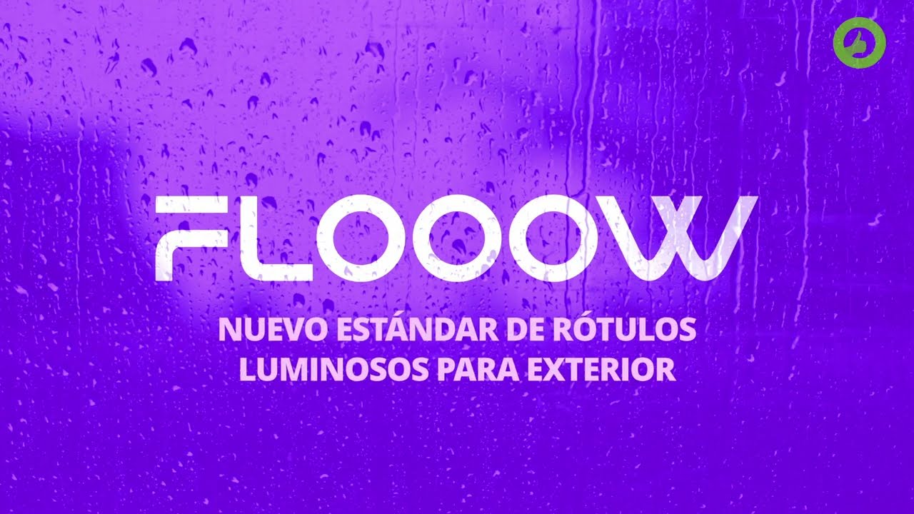 FLOOOW: R&oacute;tulos luminosos para exterior con frontal sin uniones. #luminosos #r&oacute;tulos #banderolas
