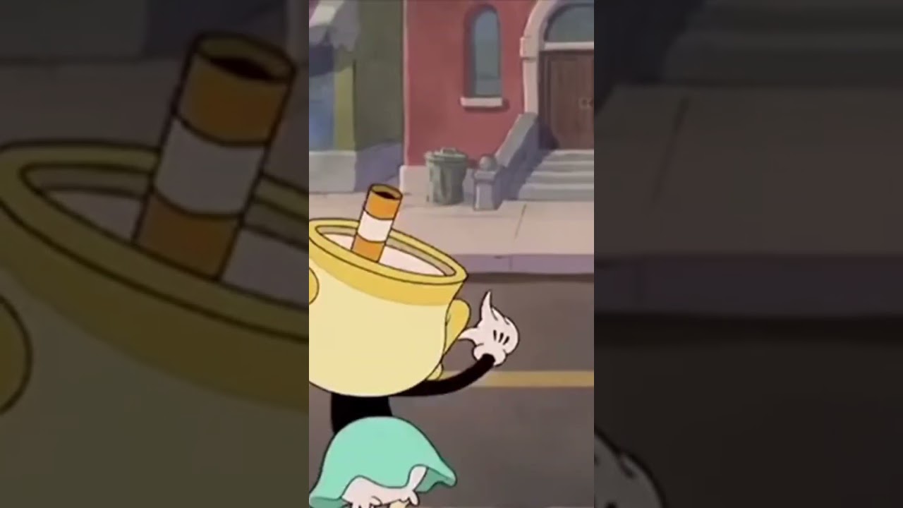 DRIVIN IN MY CAAA- #fy #fyp #trending #popular #viral #cupheaddlc #cuphead #cupheadshowmeme #memes