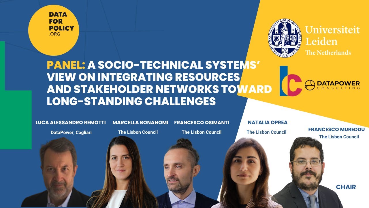 A Socio-Technical Systems View on Tackling Long-Standing Challenges | Data for Policy 2025 Europe