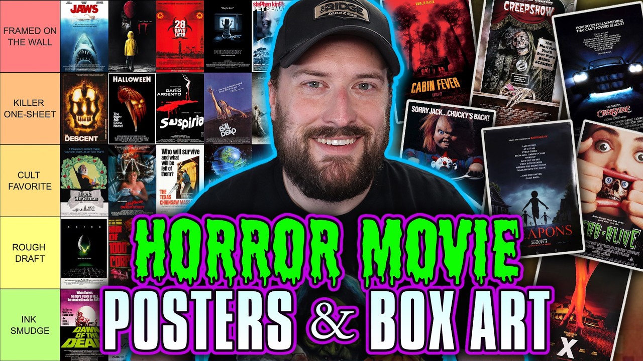 Ranking Horror Movie Posters | Tier List