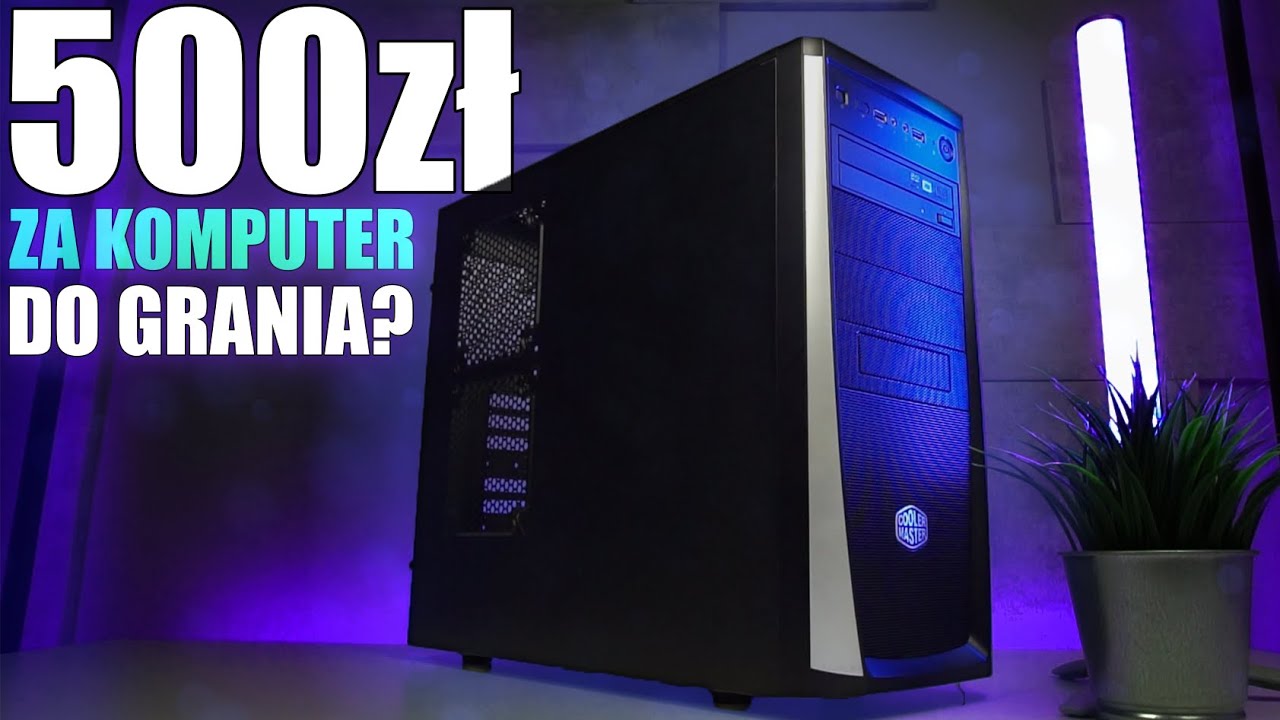PC DO GIER za 500zł? CZY TO MA SENS? | testy gier