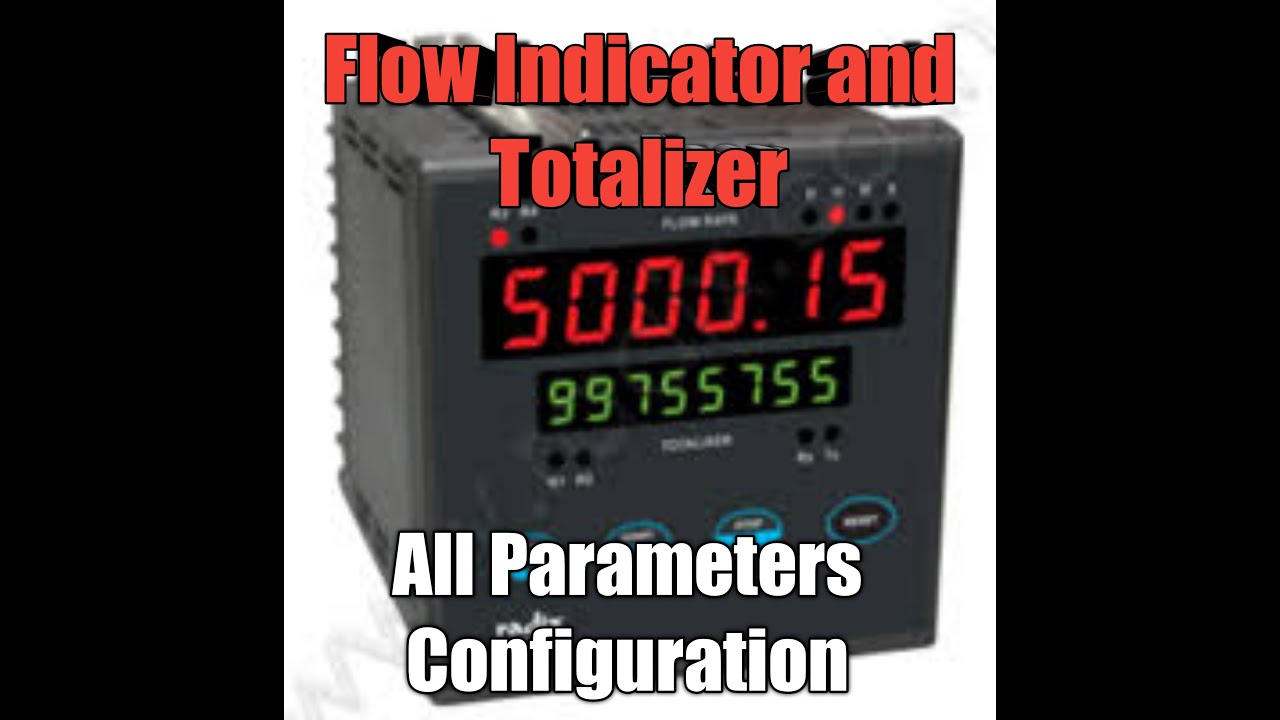 Flow Indicator and Totalizer Parameters Configuration. FIT Parameters Settings. FIT Configuration.