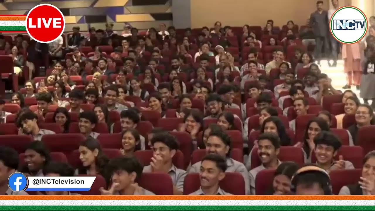 LIVE: LoP Shri Rahul Gandhi interacts with the students of Marian College, Idukki, Keralam.