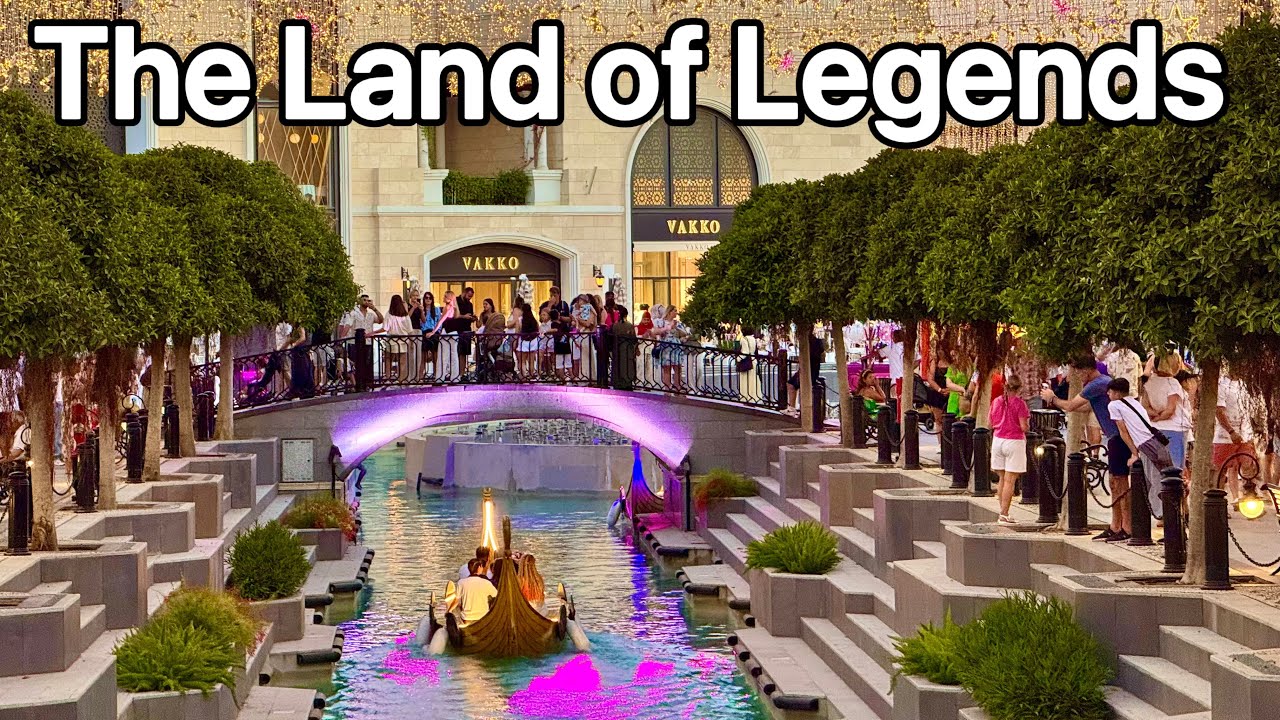 The Land of Legends Theme Park Antalya Turkey Walking Tour 🏰🇹🇷✨