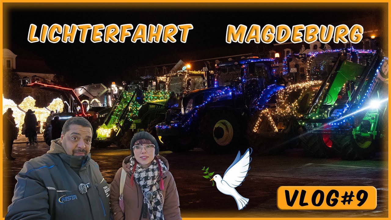Mit Emely zur Lichterfahrt in Magdeburg #Vlog9