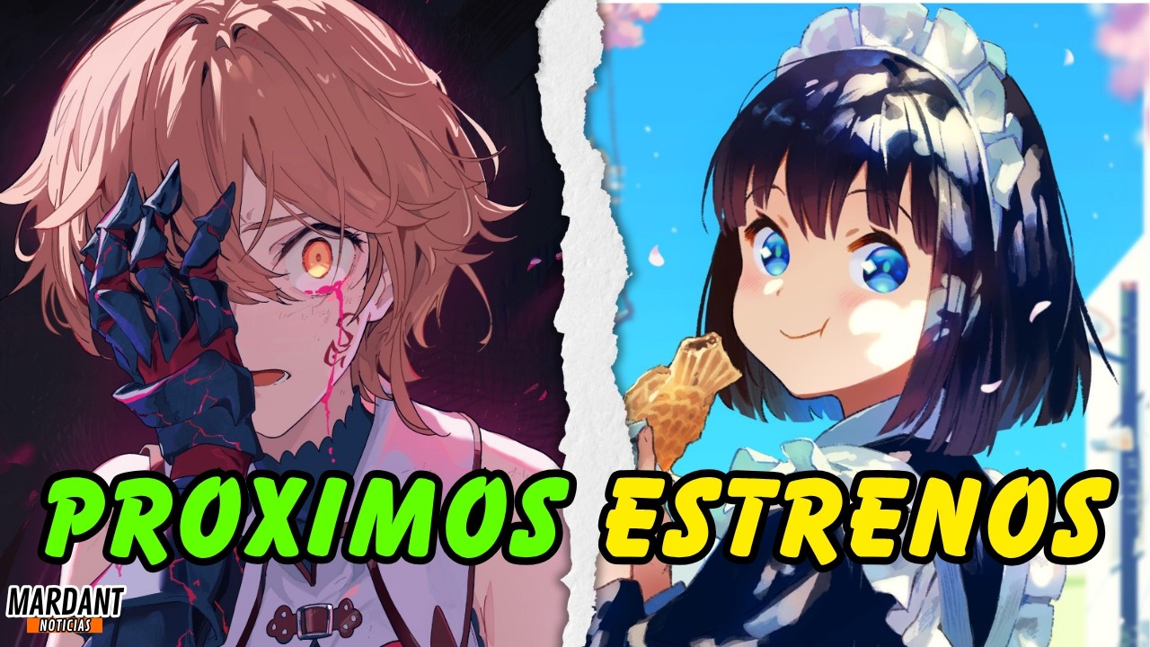 🚨 PRÓXIMOS ESTRENOS DE ANIMES CONFIRMADOS | Roll Over and Die, Maid-san y MÁS
