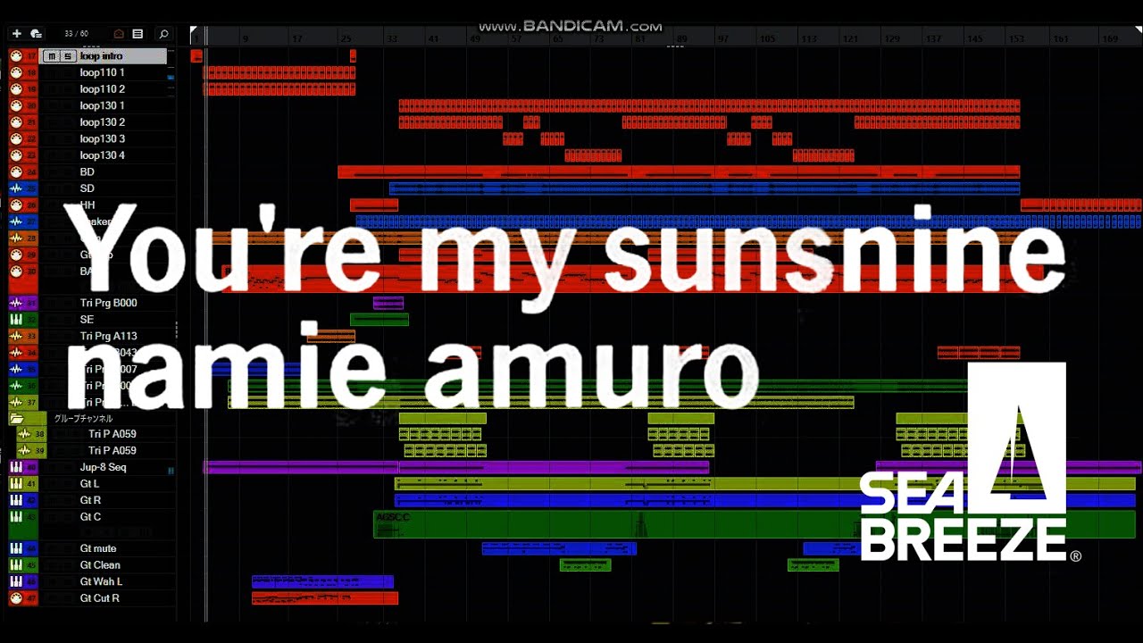 安室奈美恵 You're my sunshine DTM コピー カバー instrumental / 小室哲哉