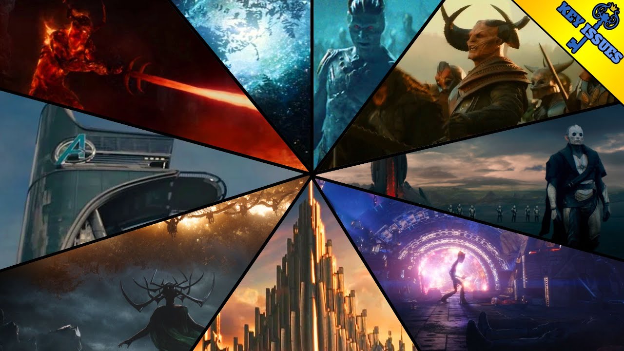 The Nine Realms of the MCU Explained