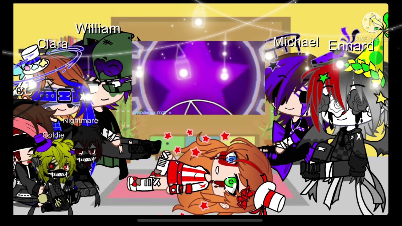 Aftons react to Shadows Glitch -0-
