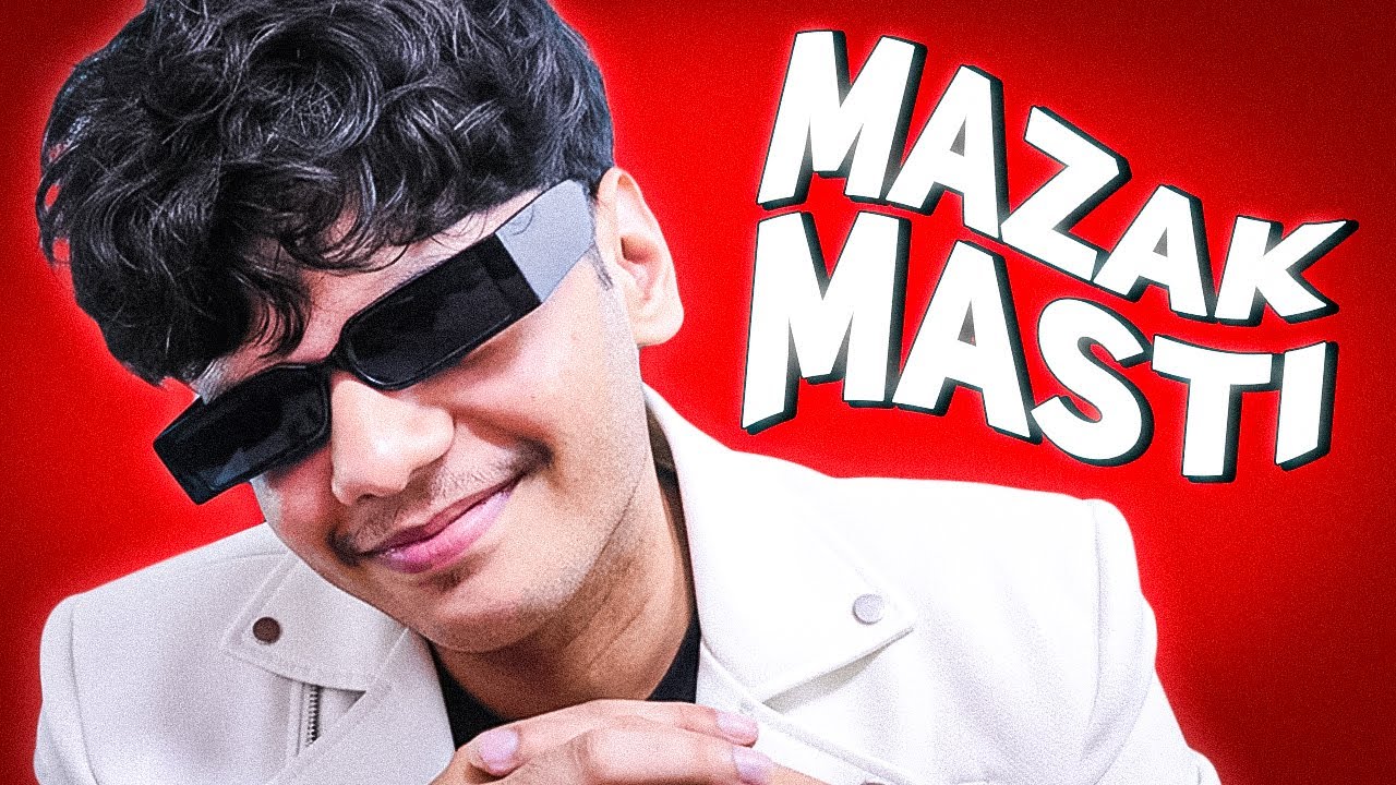 Only Mazak Masti & Cricket😝