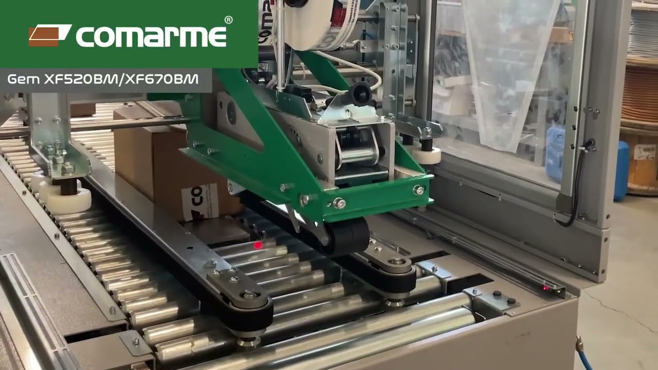 PACKAGING - Adhesive tape automated case sealer