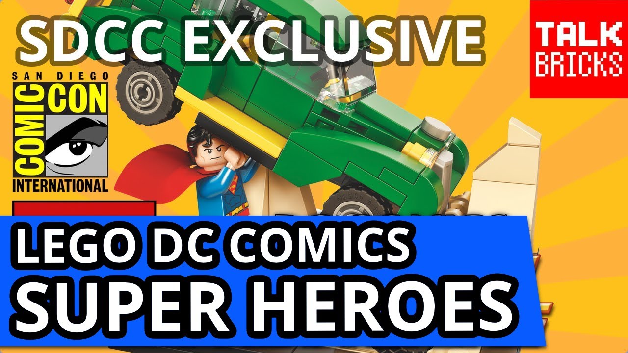 LEGO DC Comics SDCC 2015 Exclusive Revealed! Action Comics #1 Superman Set