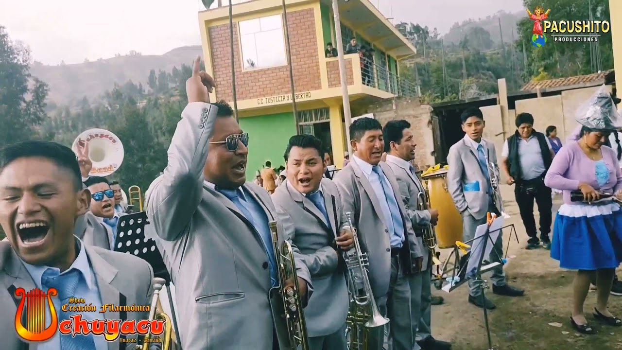 Banda Show Creación Filarmónica Uchuyacu Huaraz.... Mix Cuzqueñitas 2022