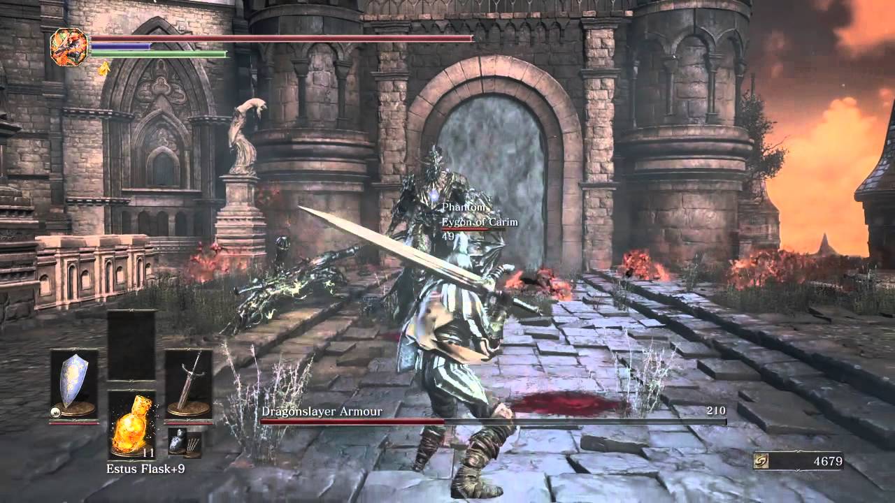 DARK SOULS III - Dragonslayer Armour Boss Fight