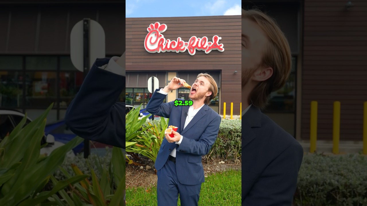 I Ate Every Food From Chick Fil A