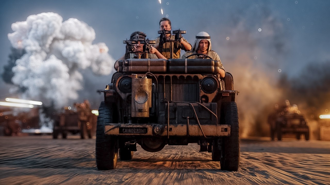 When the SAS Drove Into A German Air Base