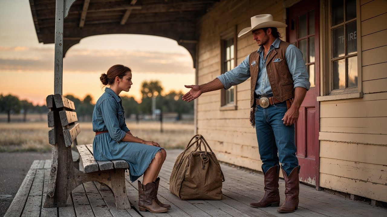 Cowboy Found Her Left Behind at the Depot, Said “The World Passed You By, But I Never Will”
