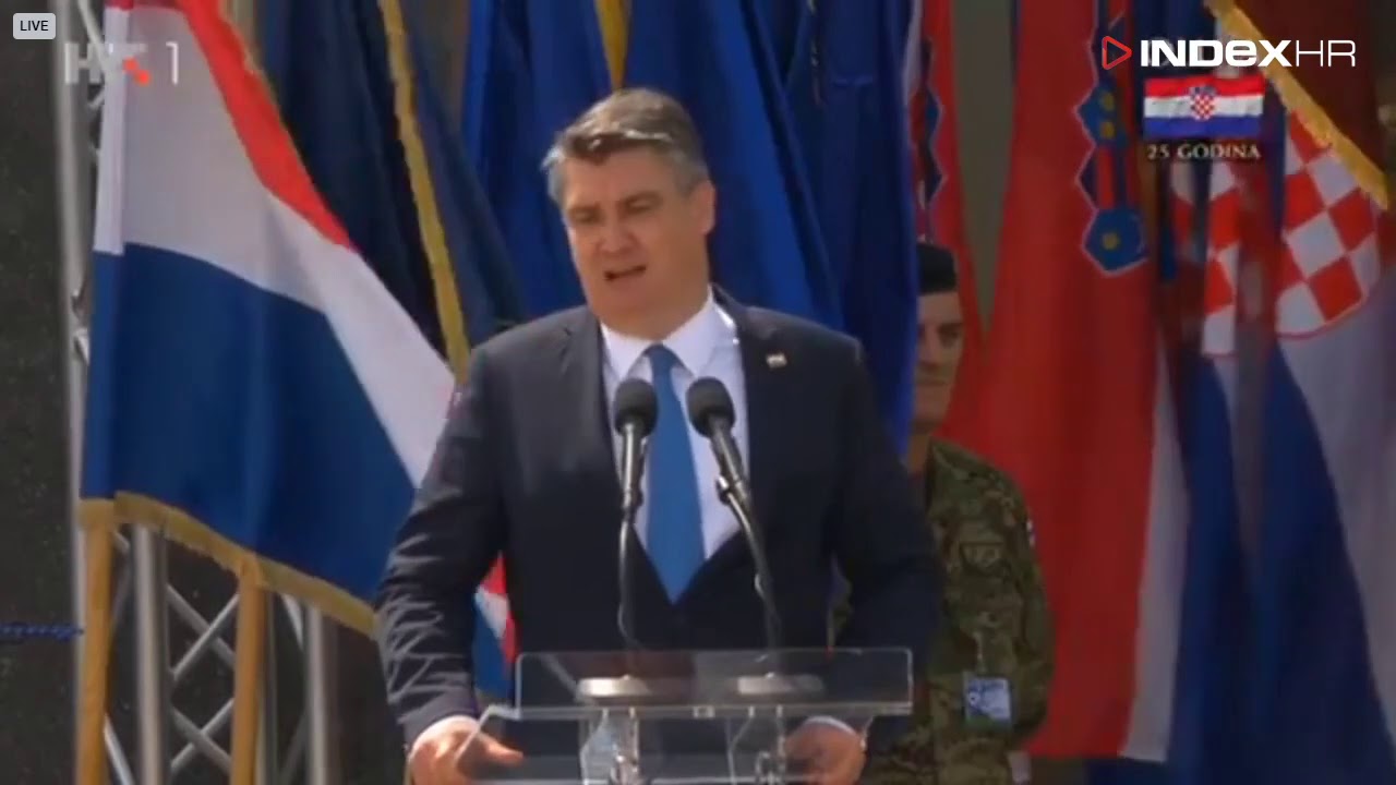 Zoran Milanović u Kninu na obljetnici Oluje govorio o srpsko-hrvatskim odnosima