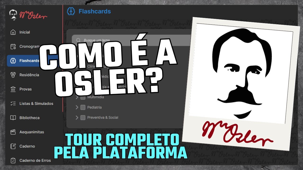CONHEÇA A OSLER - A melhor plataforma para estudar medicina