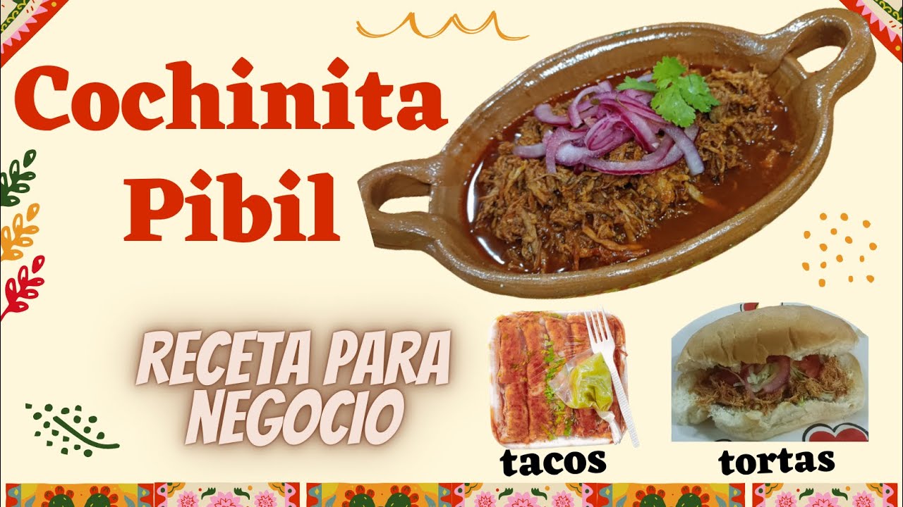 COCHINITA PIBIL  Receta Para Negocio  🤑🤑 Técnica especial fácil y práctica👌👌