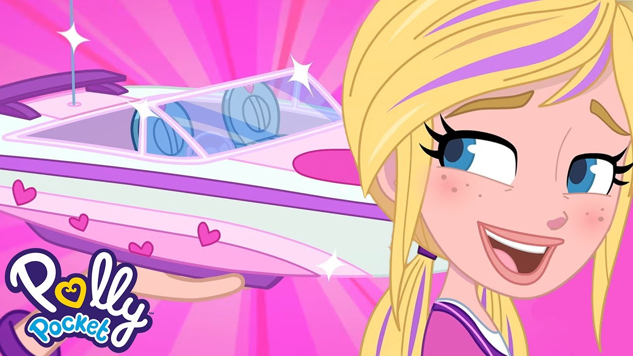 Quem precisa de um carro quando se tem um barco | Compilação de 5 episódios | Polly Pocket Português