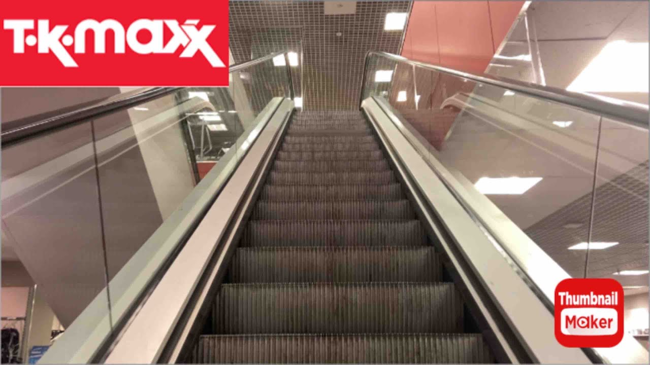 Schindler Escalators at TKMaxx in Observatory Shopping Centre in Slough