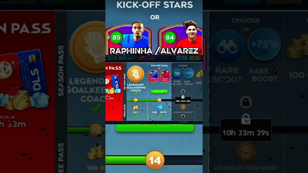 DLS 26 KICK-OFF STARS Raphinha /Juli&aacute;n Alvarez New Card! #dls26 #raphinha #Juli&aacute;nAlvarez #setugamer