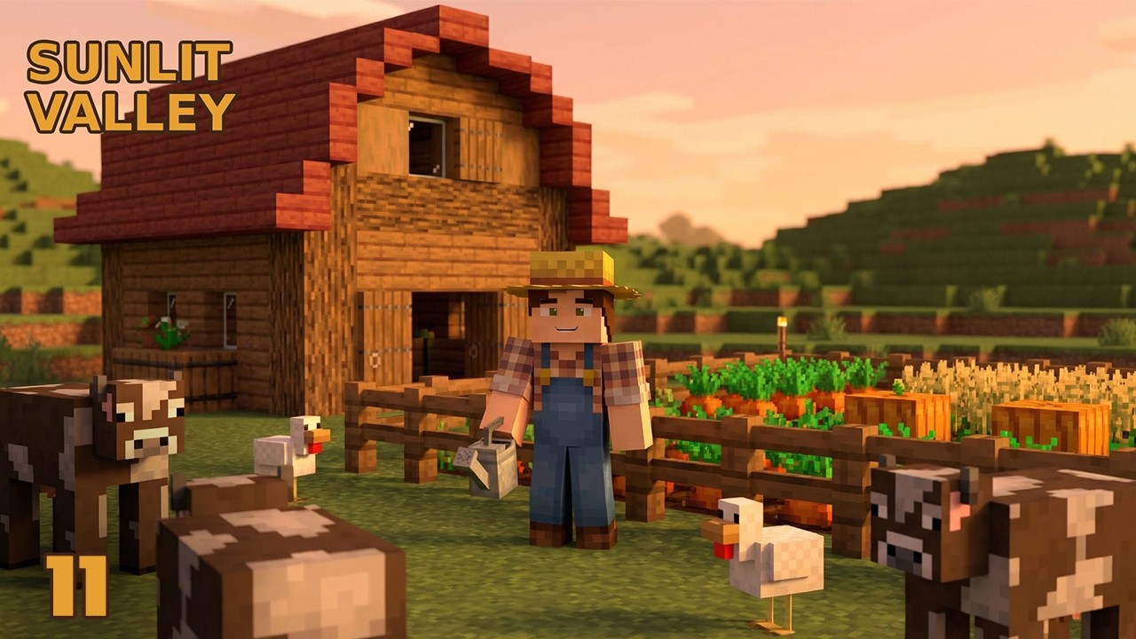 STARDEW VALLEY mais dans MINECRAFT EP.11 (Sunlit Valley)