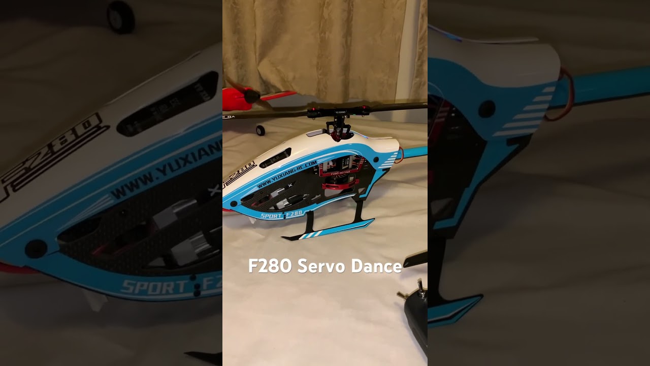 I can tell this #yuxiang #f280 is gonna fly fantastically #3dhelicopter #rchelicopter