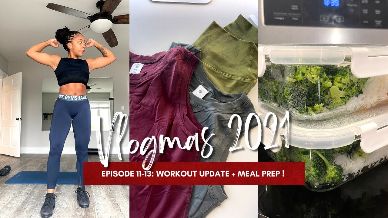 ✨VLOGMAS DAY 11 - 13: CHURCH + MEAL PREPPING + GYM | Faceovermatter