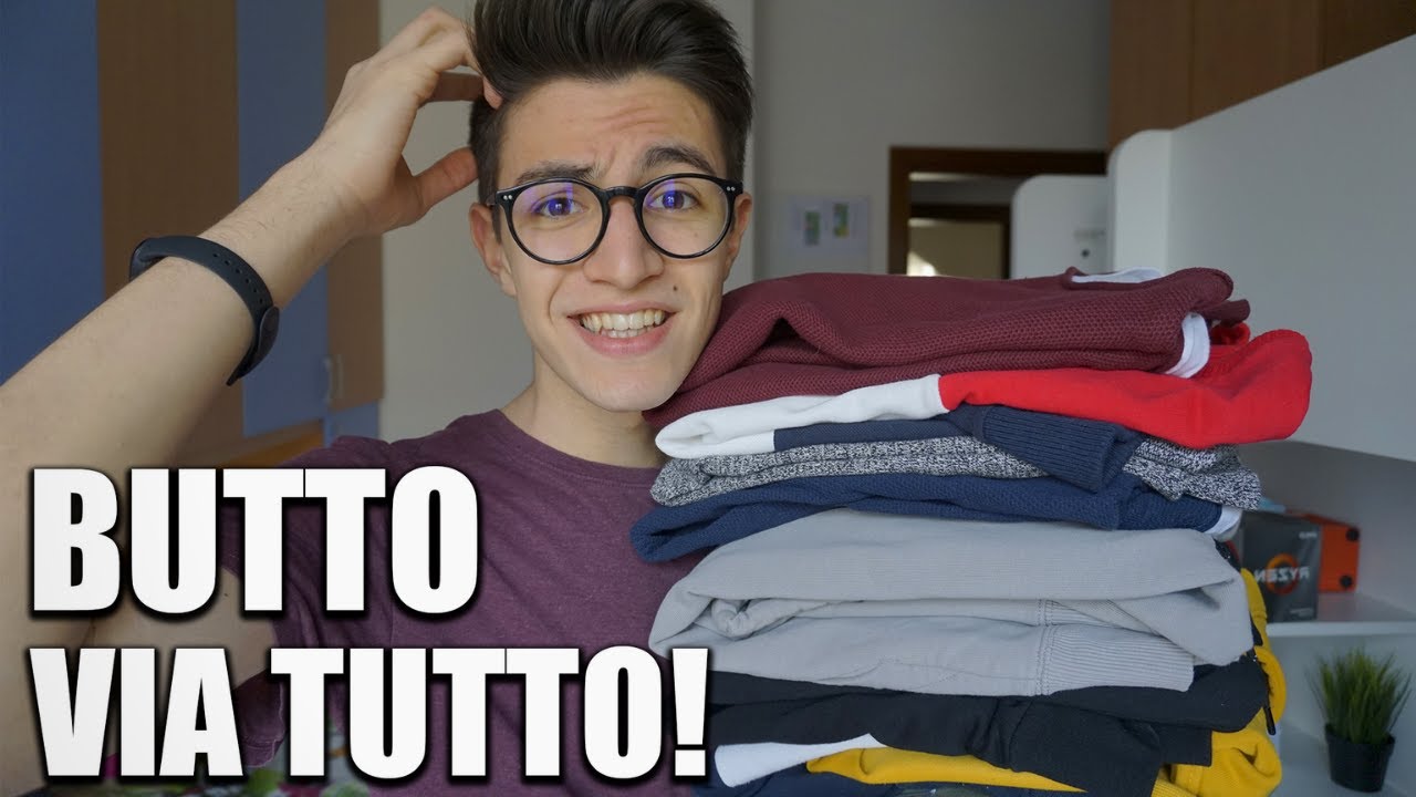 MEGA DECLUTTERING della mia Stanza! | MINIMALISMO