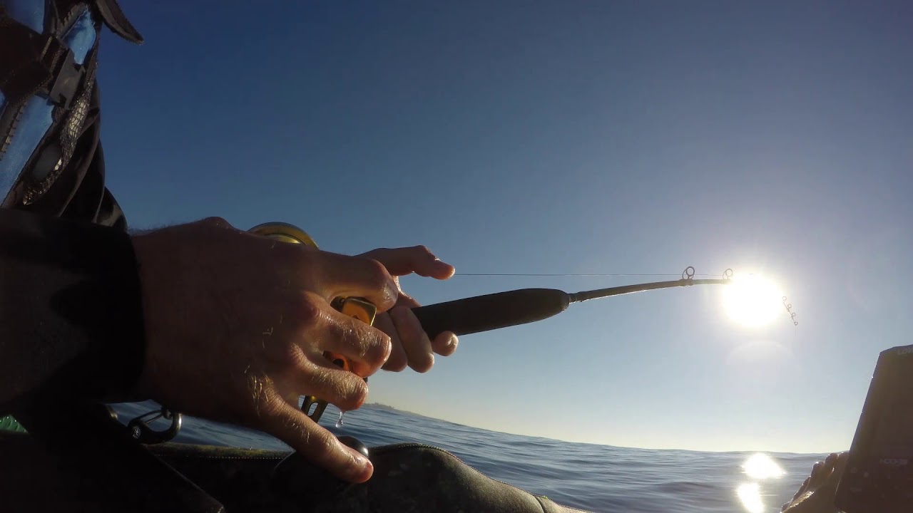 Paddle ski fishing Salt Rock 2018