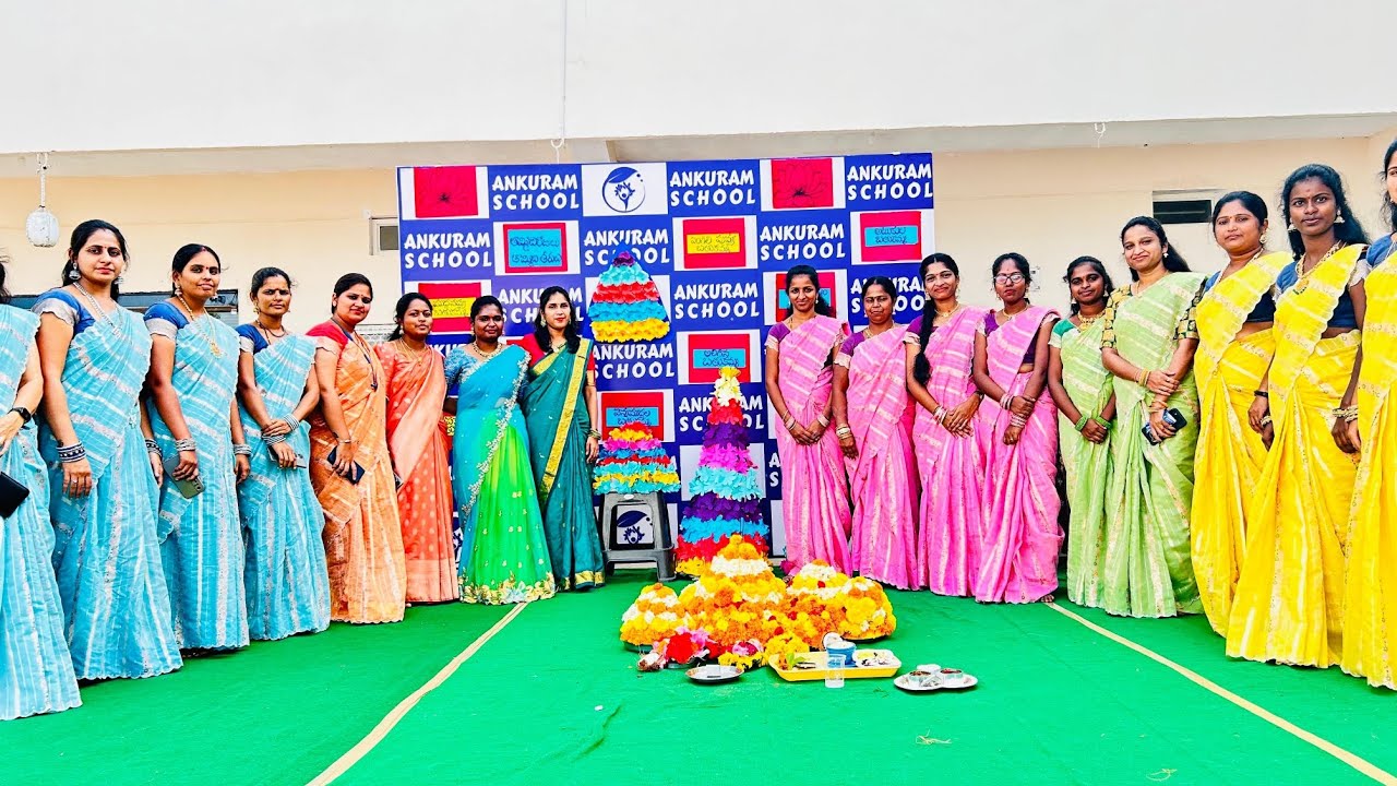 || DUSSEHRA & BATHUKAMMA CELEBRATIONS || ANKURAM SCHOOL SANGAREDDY ||