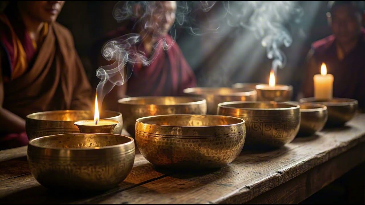 Tibetan Singing Bowls 741Hz | Toxin Cleanse & Detox | Música Cuencos Tibetanos