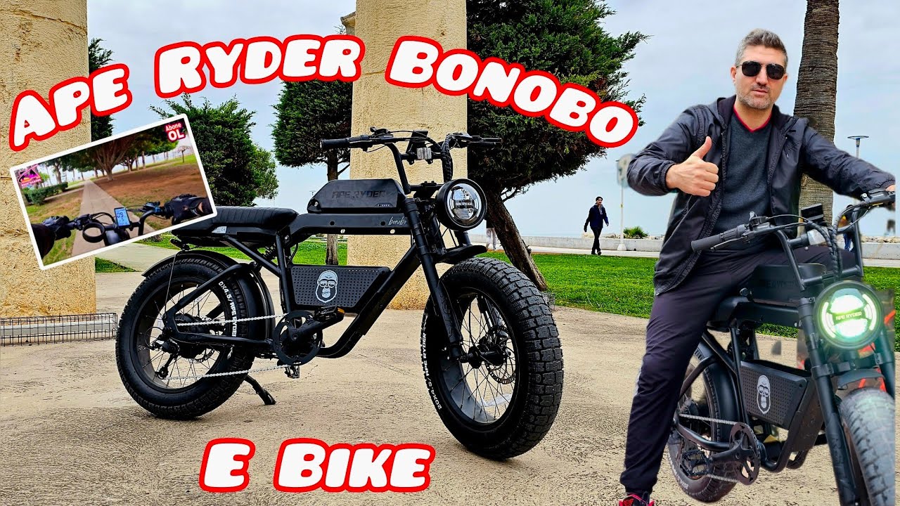 Ape Ryder Bonobo Elektrikli Bisiklet Performans Sürüş ve Tüm Özellikler #ebike #bim #kit #rks#motor
