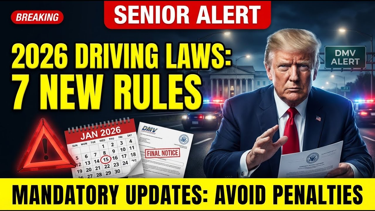 USA Driving Law Changes 2026: 7 New Rules Seniors & Drivers Must Follow or Pay More