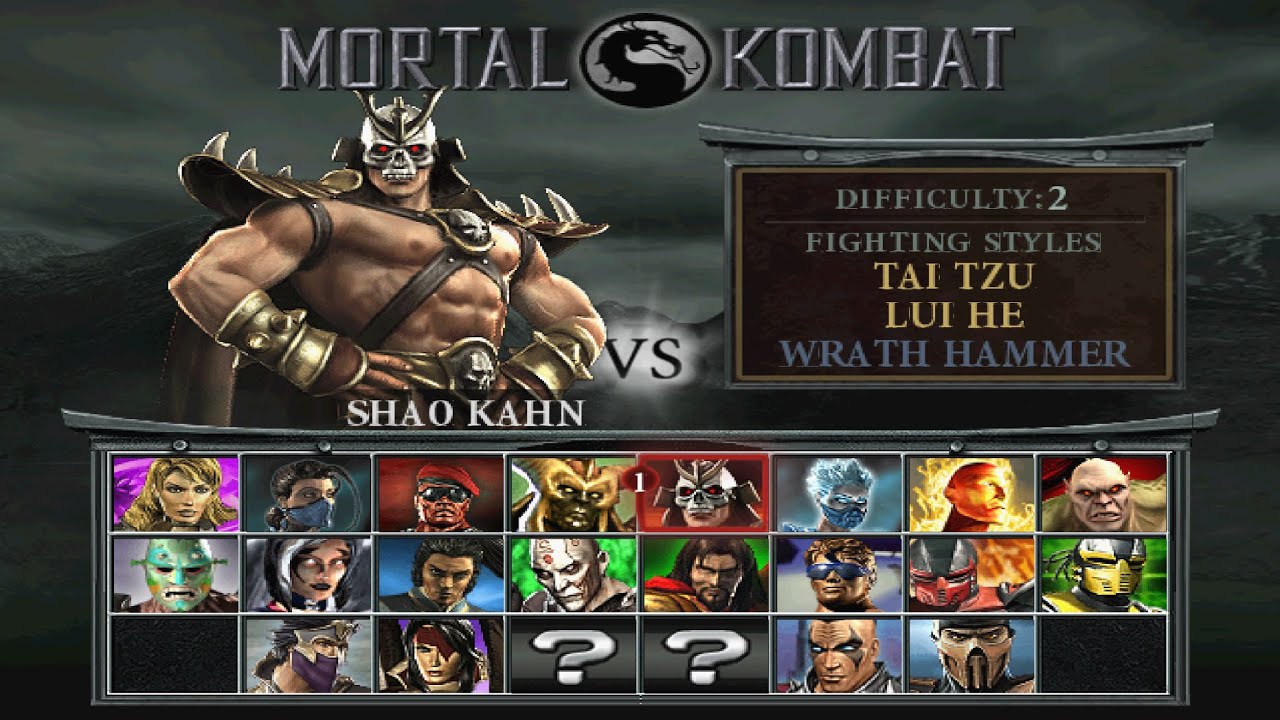 Прохождение аркадной версии игры Ultimate Mortal Kombat Deception с комментариями Шао Кана.