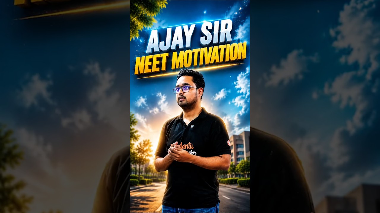 NEET Motivation by Ajay Sir | Re NEET 2026 | Vedantu Learning Centre #vedantu #vedantutelugu #neet