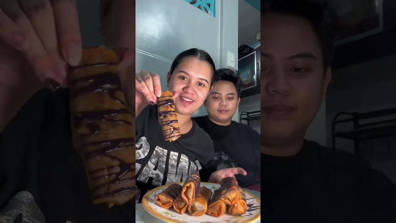 Midnight snaks namin ni Cassius sl sarap na sarap siya ako muna daw mag voice over!