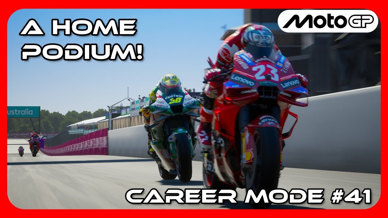 Fighting for a Home Podium: Honda vs Ducati at Phillip Island | Ep. 41 Career Mode | CS38 Racing