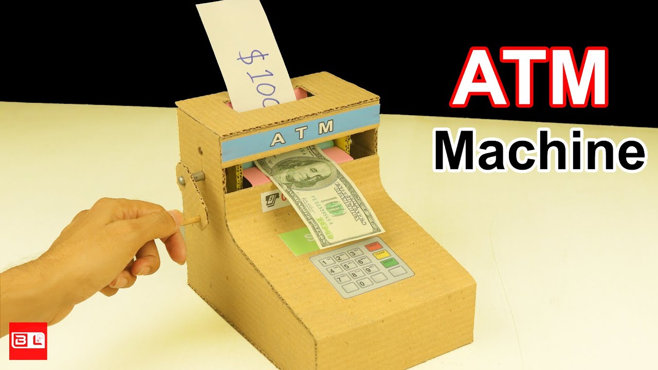 How to Make Personal ATM Machine | DIY Money Printer Machine