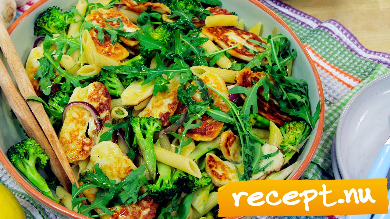 Mitt kök: Lisa Lemkes broccolipasta med halloumi - TV4