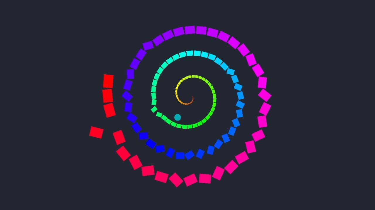 Ball and Spiral Simulations -- #4.