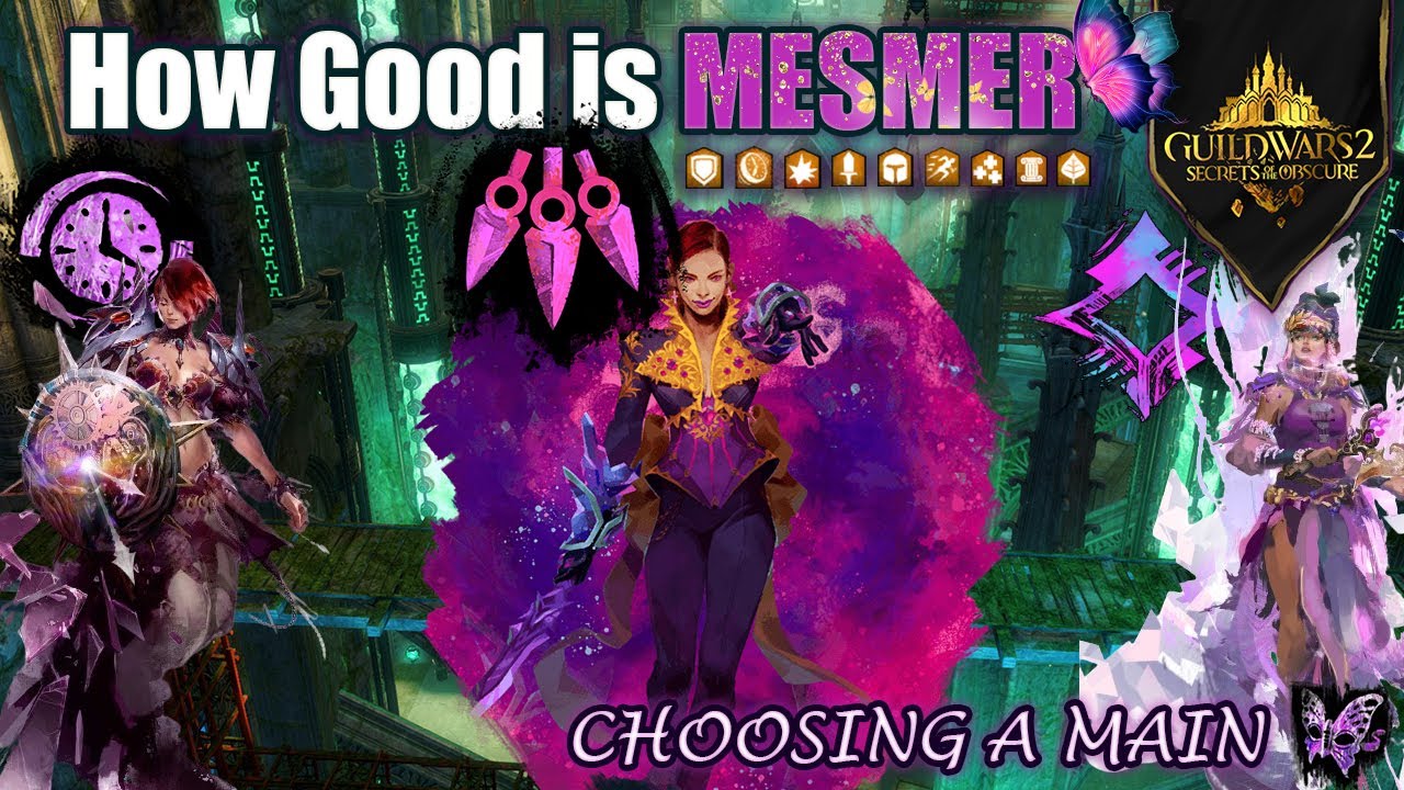 Guild Wars 2 Выбор Месмера в качестве основного персонажа